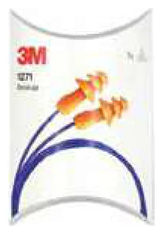 3M 1271 Yıkanabilir Kulak Tıkacı (Karton Kutu)
