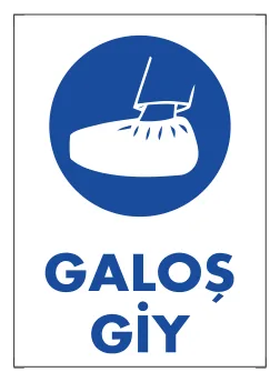 Galoş Giy Levhası