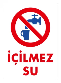 İçilmez Su Levhası