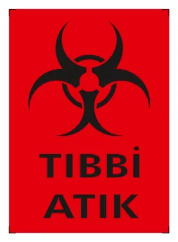 Tıbbi Atık Levhası