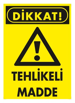 Tehlikeli Madde Levhası