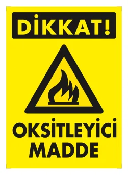 Oksitleyici Madde Levhası