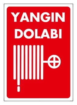 Yangın Dolabı Levhası