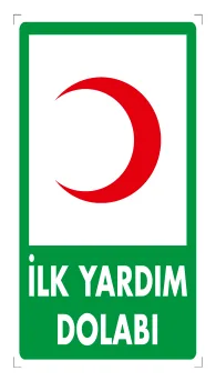İlk Yardım Dolabı Levhası