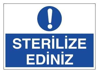 Sterilize Ediniz Levhası