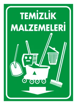 Temizlik Malzemeleri Levhası
