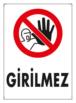 Girilmez Levhası