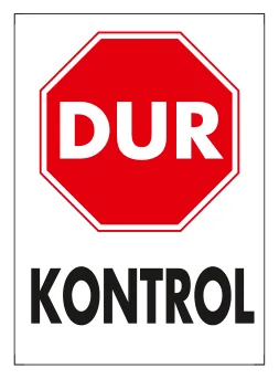 Dur Kontrol Levhası