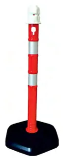 Starline UT2143 Mıcır Tabanlı Uyarı Dikmesi